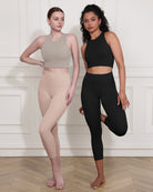 ODCLOUD 2-Pack 19 High Waist Yoga Capris - ododos