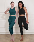 ODCLOUD 2-Pack 19 High Waist Yoga Capris - ododos