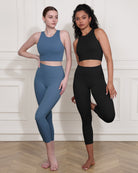 ODCLOUD 2-Pack 19 High Waist Yoga Capris - ododos