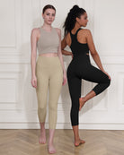 ODCLOUD 2-Pack 19 High Waist Yoga Capris - ododos