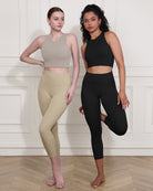 ODCLOUD 2-Pack 19 High Waist Yoga Capris - ododos