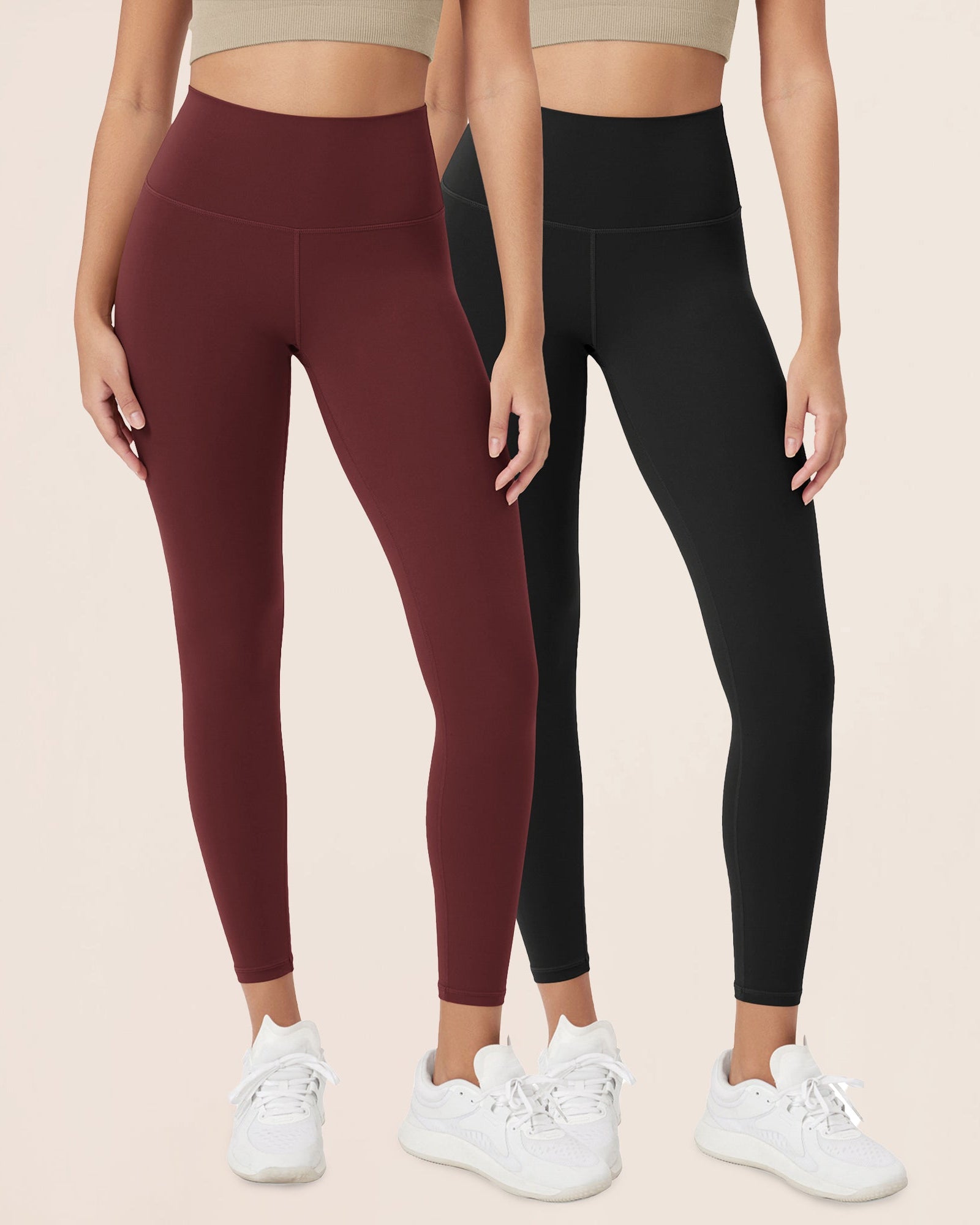 ODCLOUD 2-Pack 25 High Waist Lounge Yoga Leggings - ododos