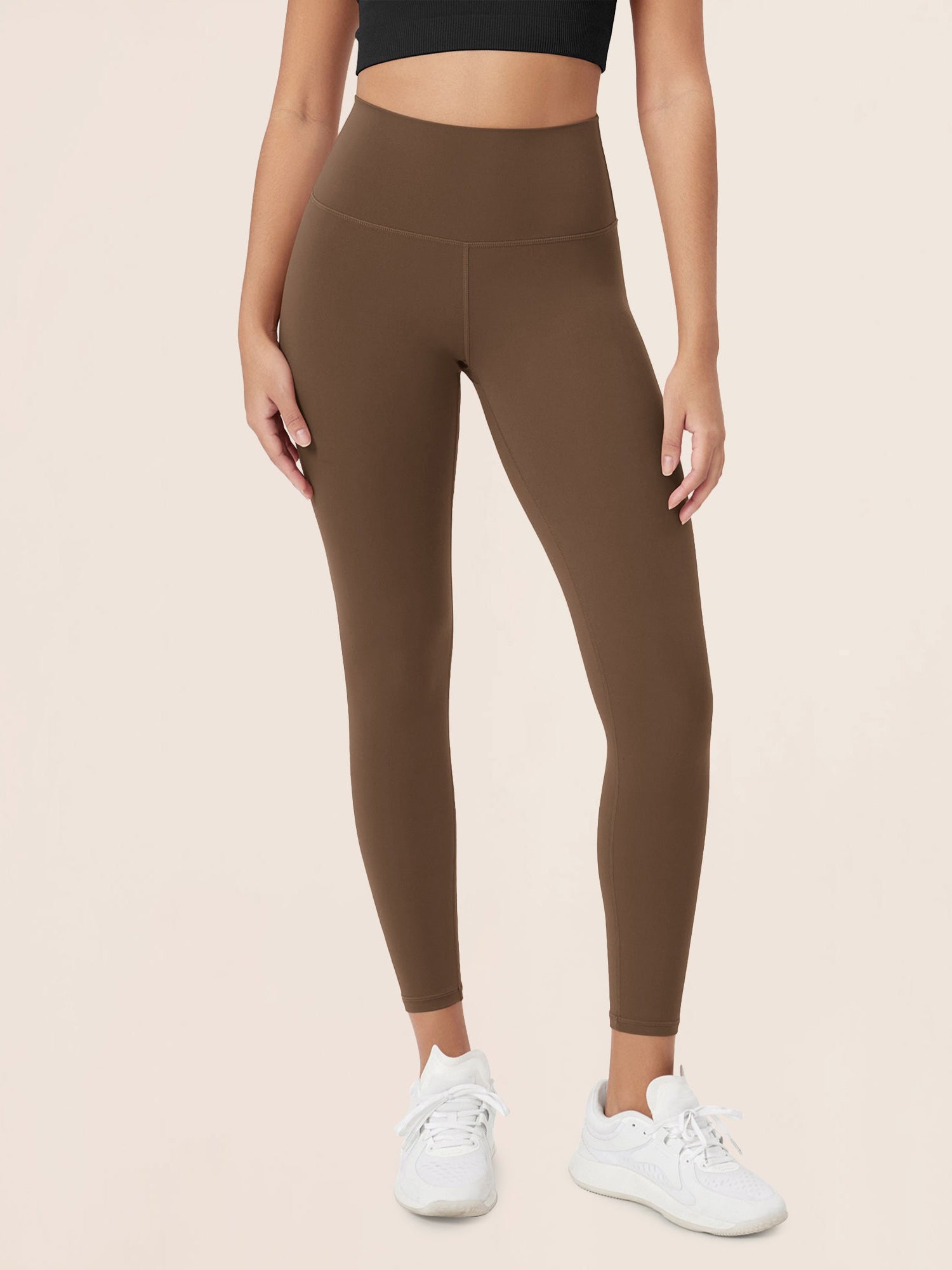 ODCLOUD 25 High Waist Lounge Yoga Leggings Brunette - ododos
