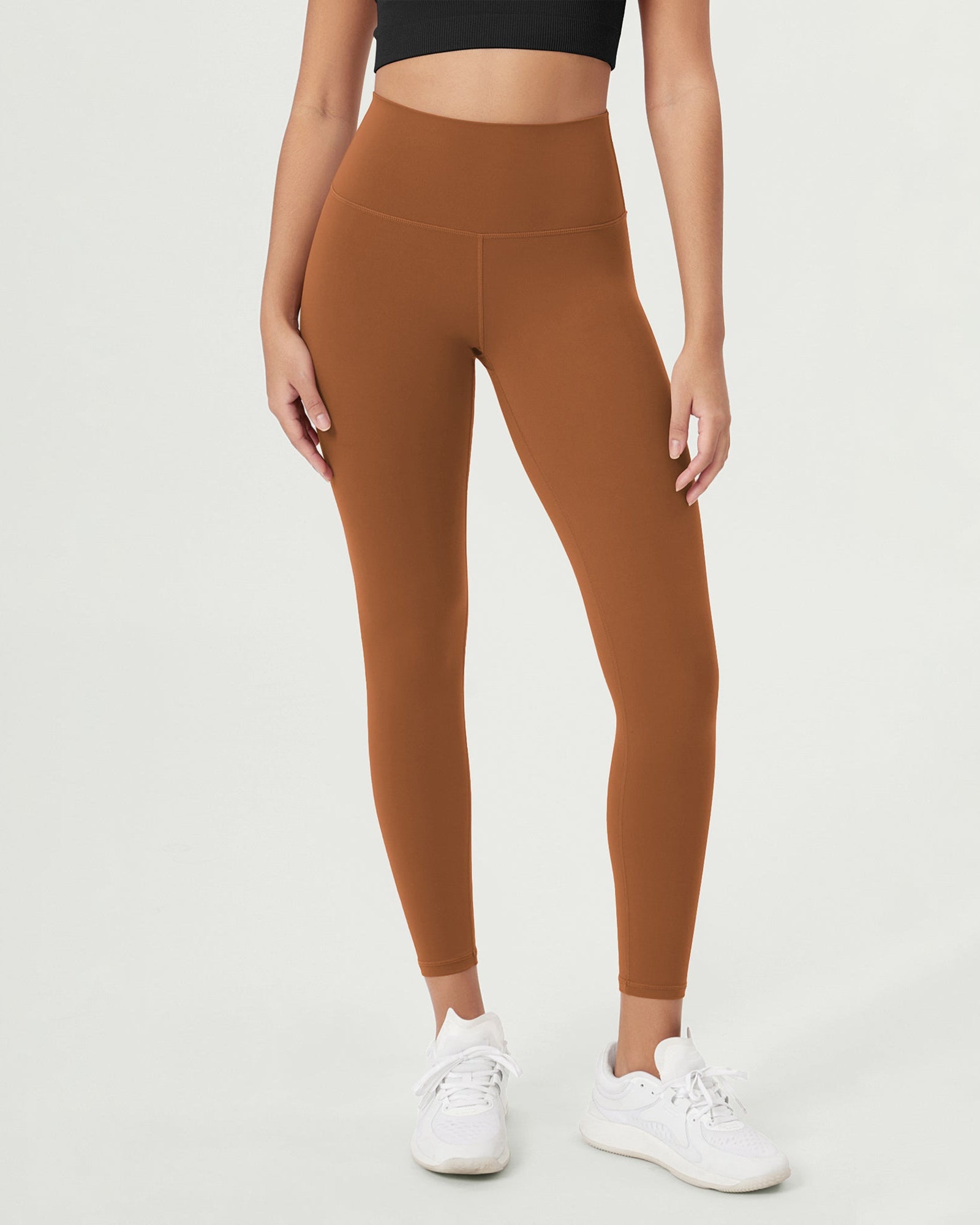 ODCLOUD 25 High Waist Lounge Yoga Leggings Caramel - ododos