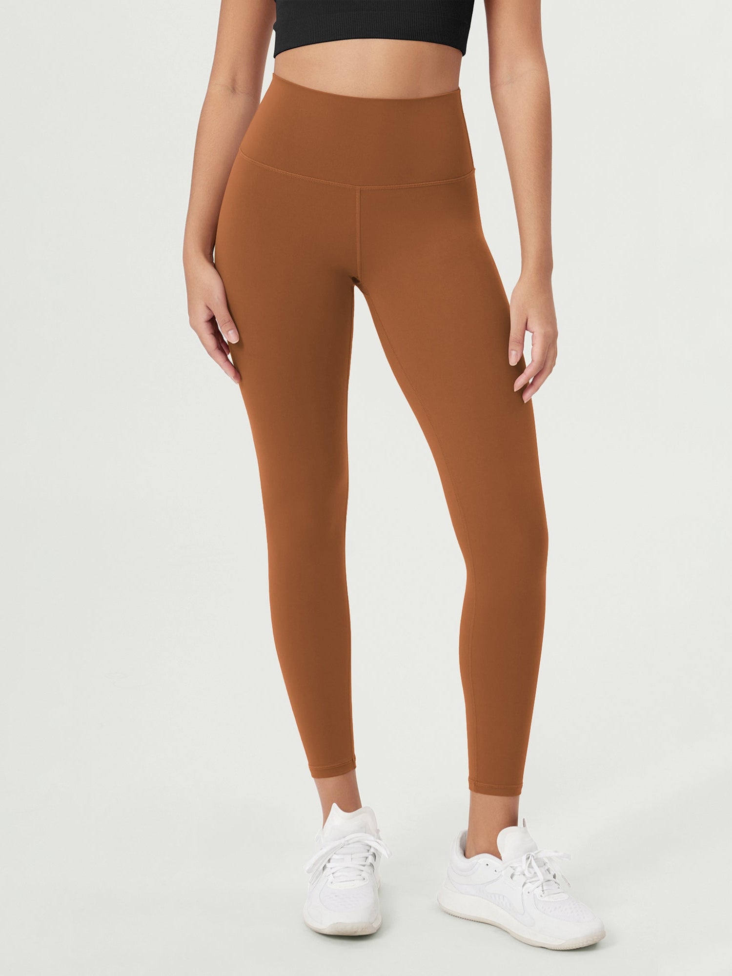ODCLOUD 25 High Waist Lounge Yoga Leggings Caramel - ododos
