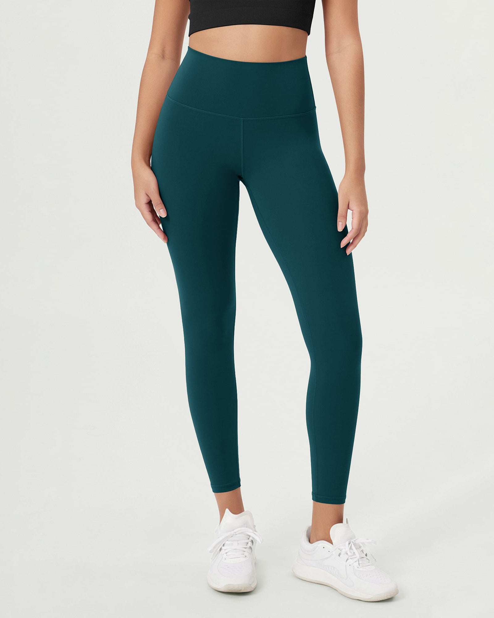 ODCLOUD 25 High Waist Lounge Yoga Leggings Forest Teal - ododos