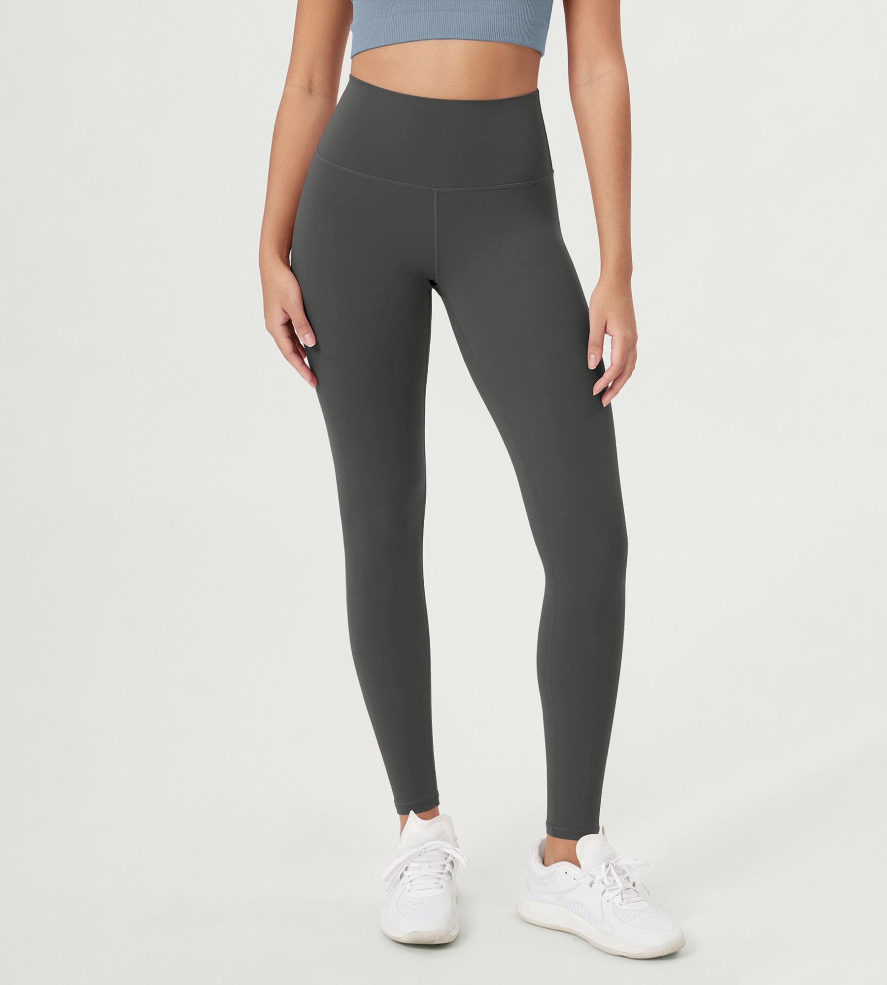 ODCLOUD 28 High Waist Lounge Yoga Leggings Charcoal - ododos