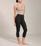 Odcloud Lounge Yoga 21 High Waist Capris Leggings with Pockets - ododos