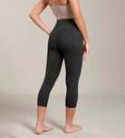 Odcloud Lounge Yoga 21 High Waist Capris Leggings with Pockets - ododos