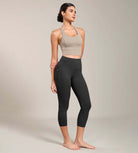 Odcloud Lounge Yoga 21 High Waist Capris Leggings with Pockets - ododos