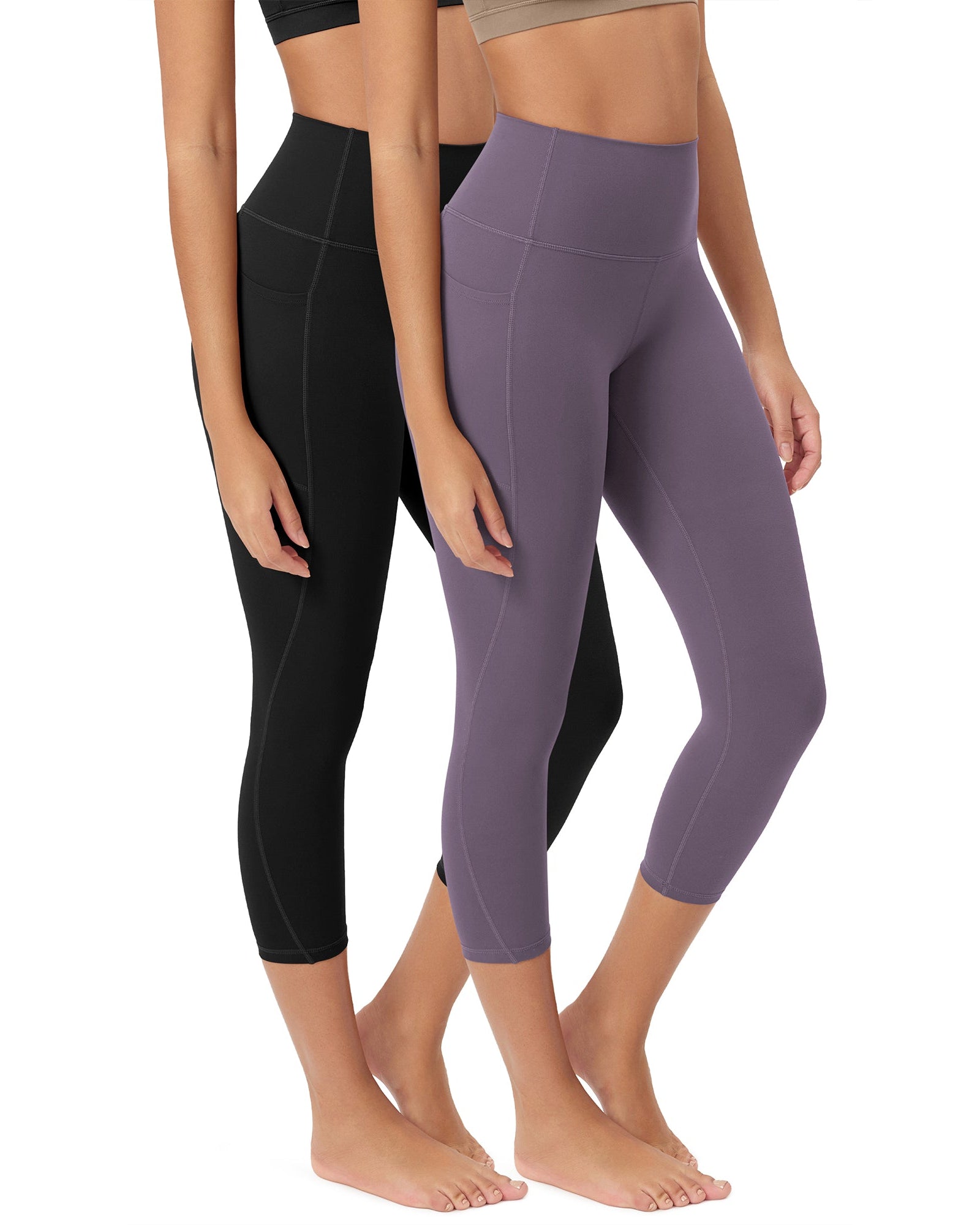 ODCLOUD 2-Pack 23�Buttery Soft Lounge Yoga Leggings with Pockets - ododos