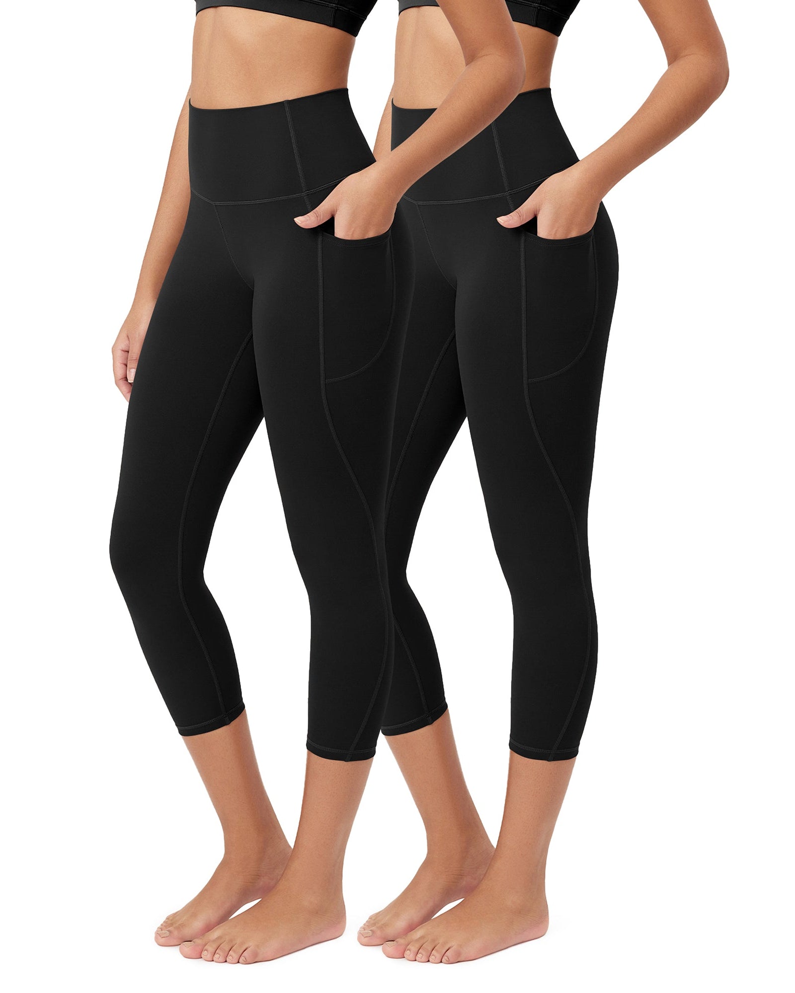 ODCLOUD 2-Pack 23�Buttery Soft Lounge Yoga Leggings with Pockets - ododos