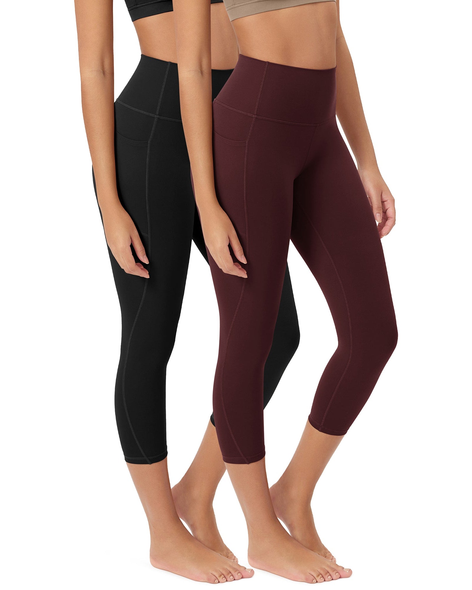 ODCLOUD 2-Pack 23�Buttery Soft Lounge Yoga Leggings with Pockets - ododos
