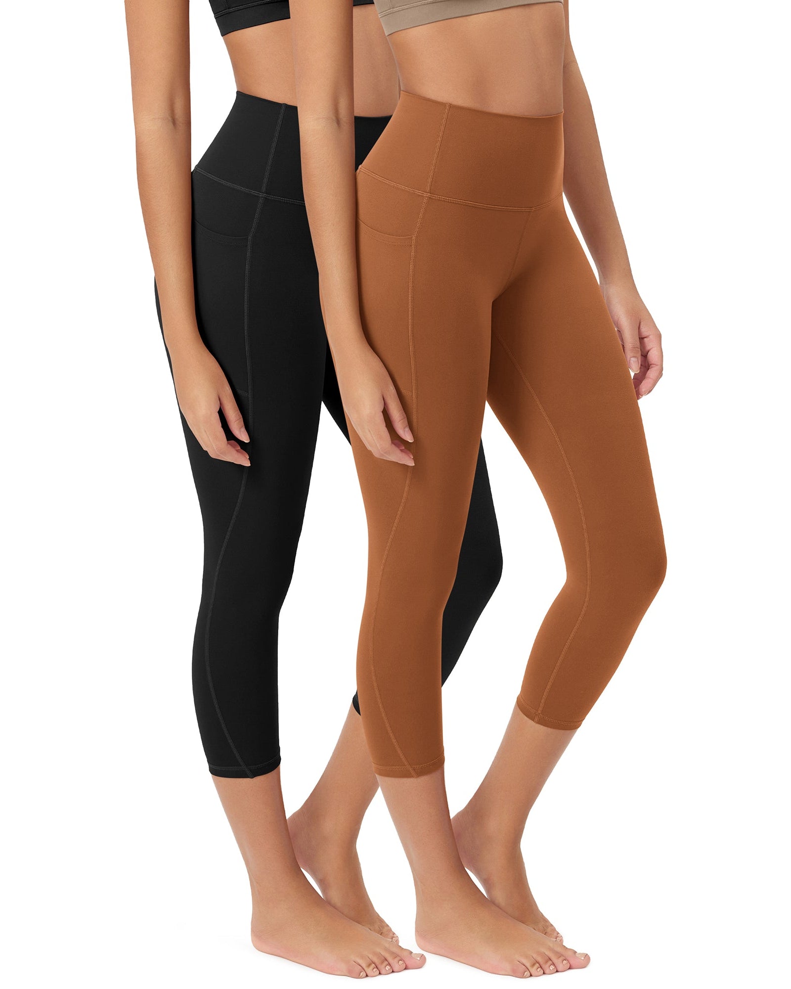 ODCLOUD 2-Pack 23�Buttery Soft Lounge Yoga Leggings with Pockets - ododos