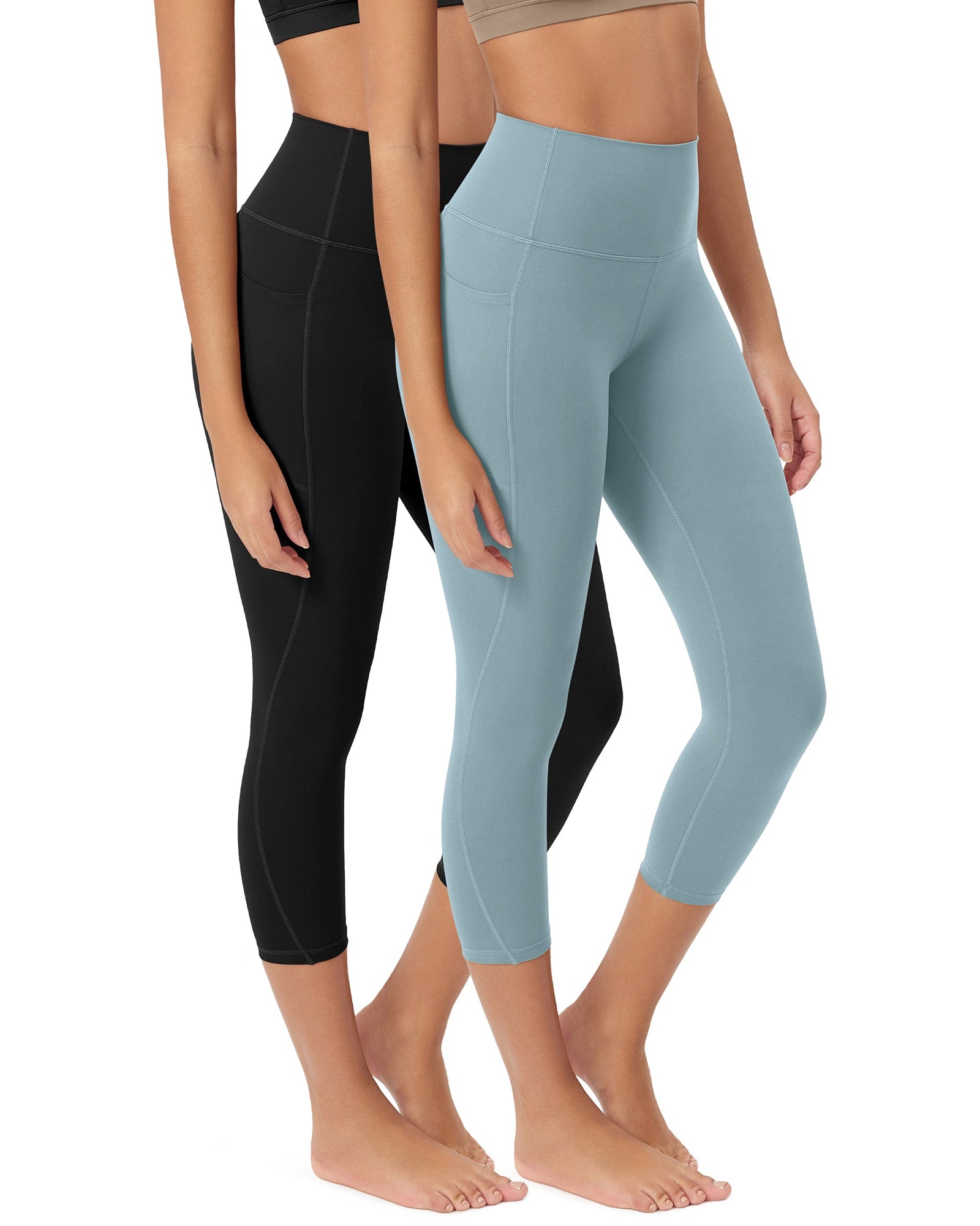 ODCLOUD 2-Pack 23�Buttery Soft Lounge Yoga Leggings with Pockets - ododos