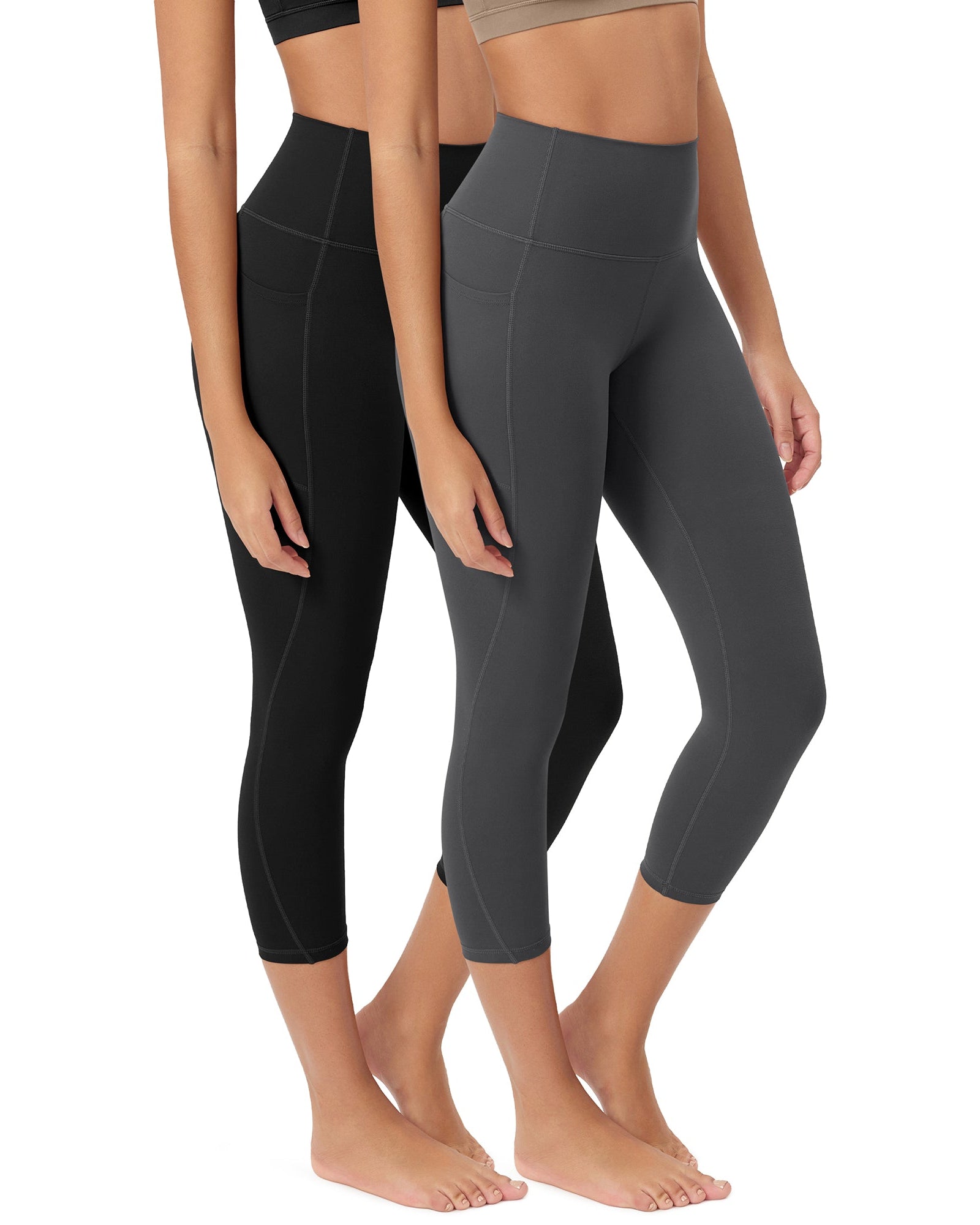 ODCLOUD 2-Pack 23�Buttery Soft Lounge Yoga Leggings with Pockets - ododos