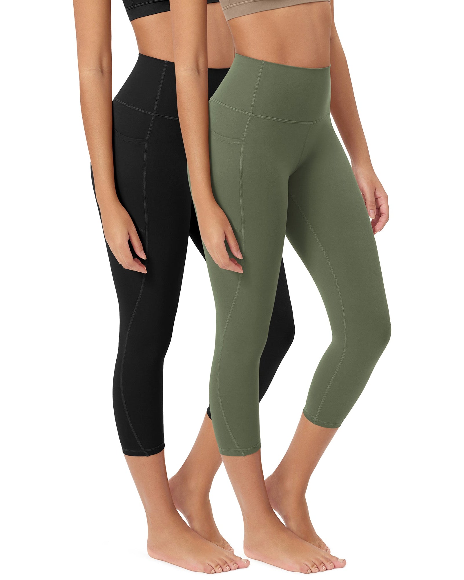 ODCLOUD 2-Pack 23�Buttery Soft Lounge Yoga Leggings with Pockets - ododos