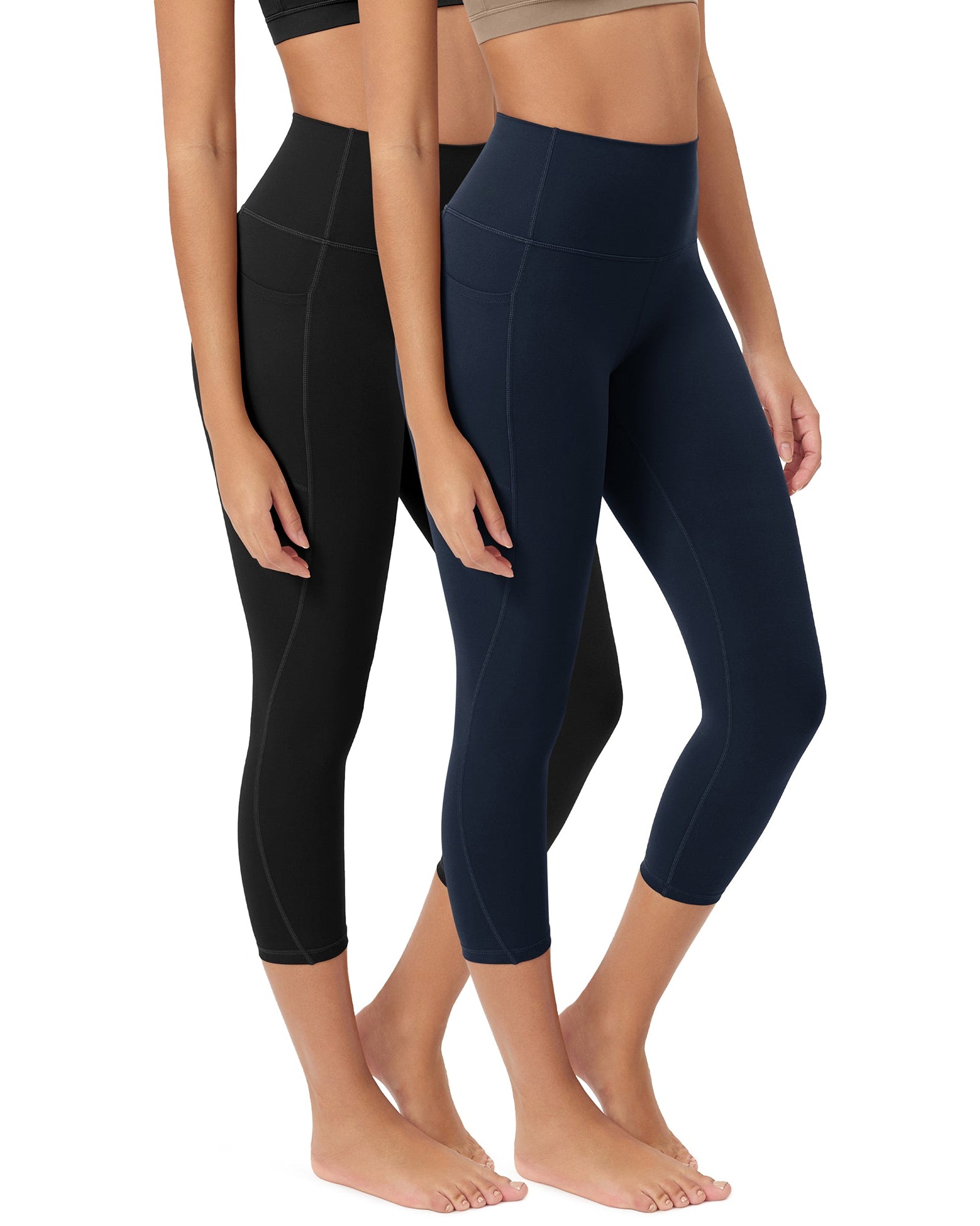 ODCLOUD 2-Pack 23�Buttery Soft Lounge Yoga Leggings with Pockets - ododos