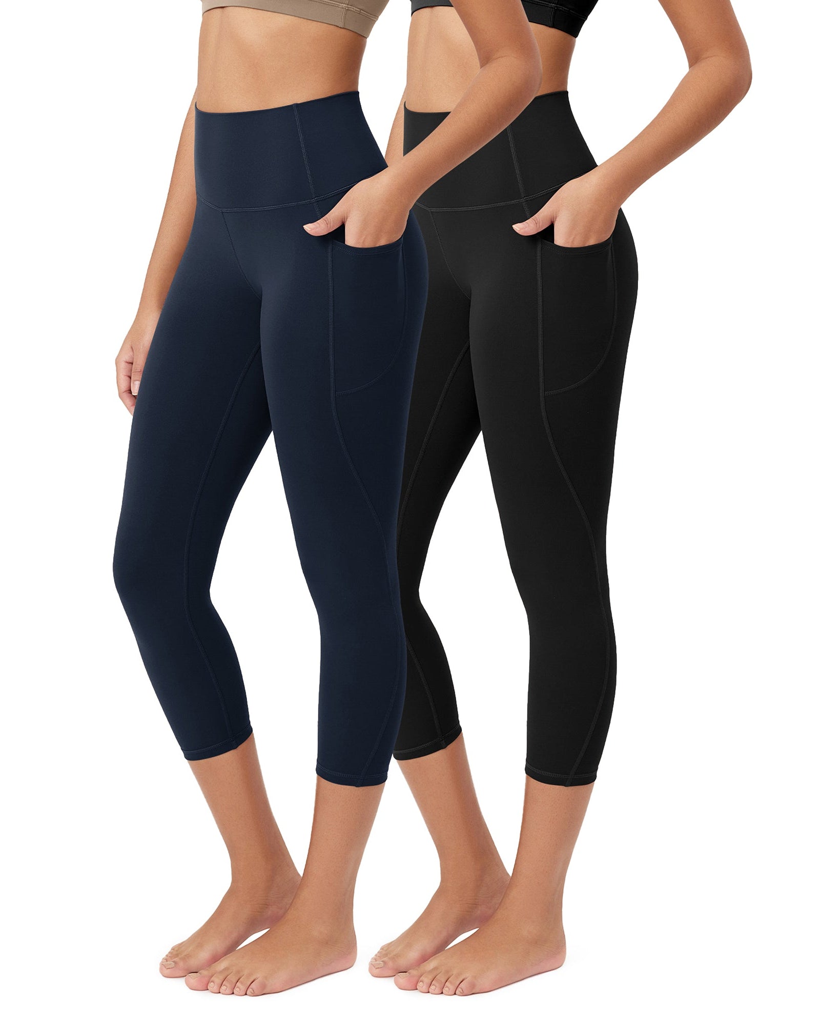 ODCLOUD 2-Pack 23�Buttery Soft Lounge Yoga Leggings with Pockets - ododos