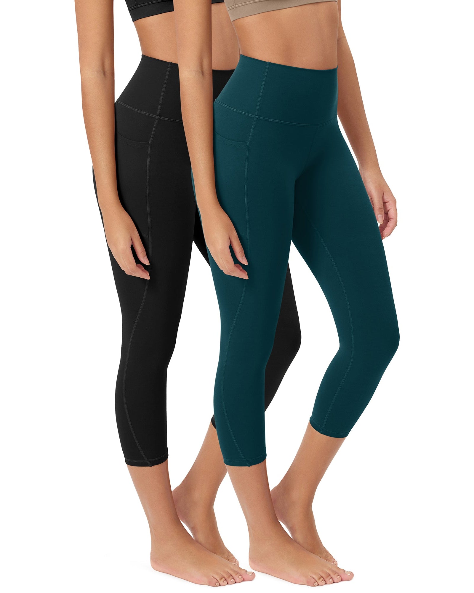 ODCLOUD 2-Pack 23�Buttery Soft Lounge Yoga Leggings with Pockets - ododos