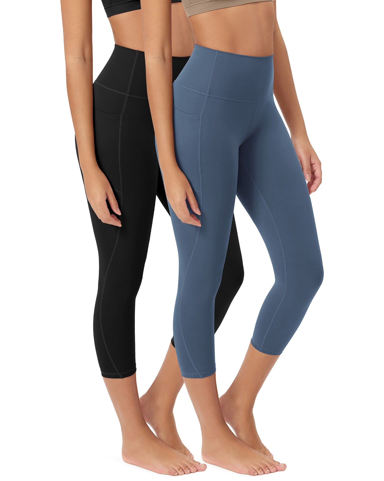 ODCLOUD 2-Pack 23�Buttery Soft Lounge Yoga Leggings with Pockets - ododos