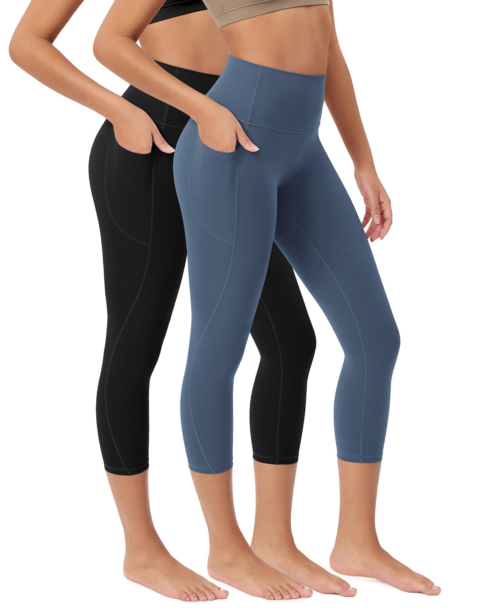 ODCLOUD 2-Pack 23�Buttery Soft Lounge Yoga Leggings with Pockets - ododos