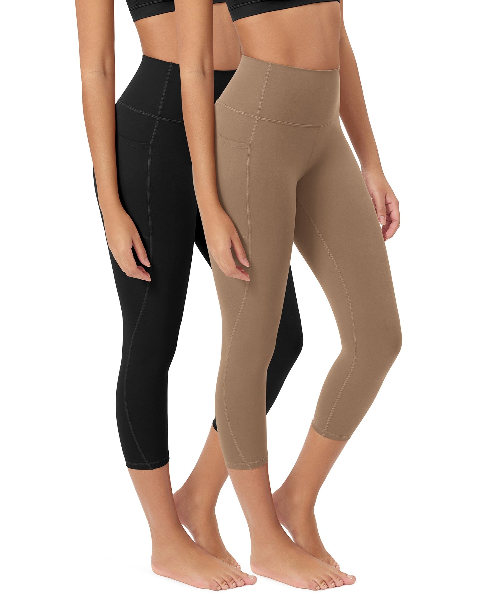 ODCLOUD 2-Pack 23�Buttery Soft Lounge Yoga Leggings with Pockets - ododos