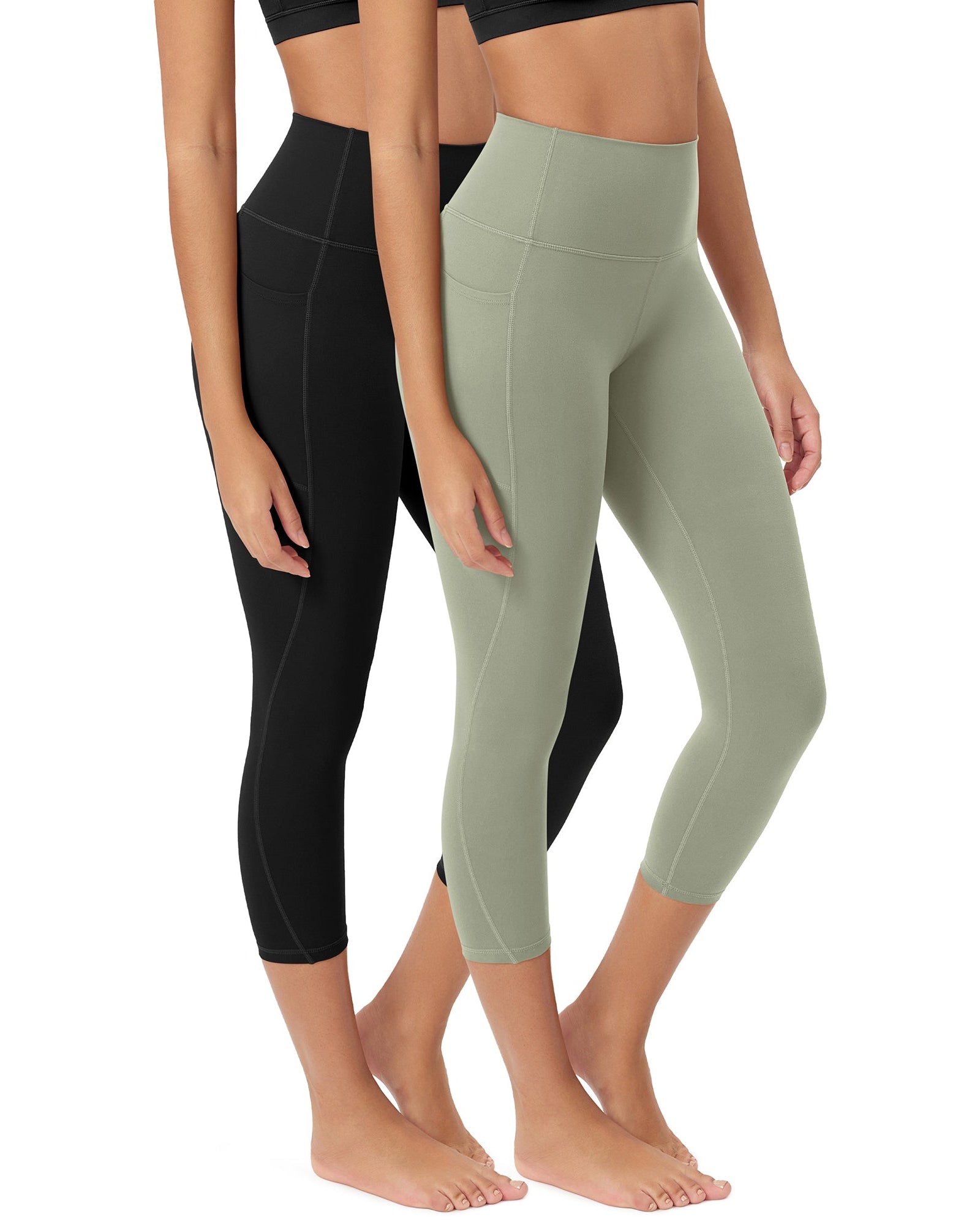ODCLOUD 2-Pack 23�Buttery Soft Lounge Yoga Leggings with Pockets - ododos