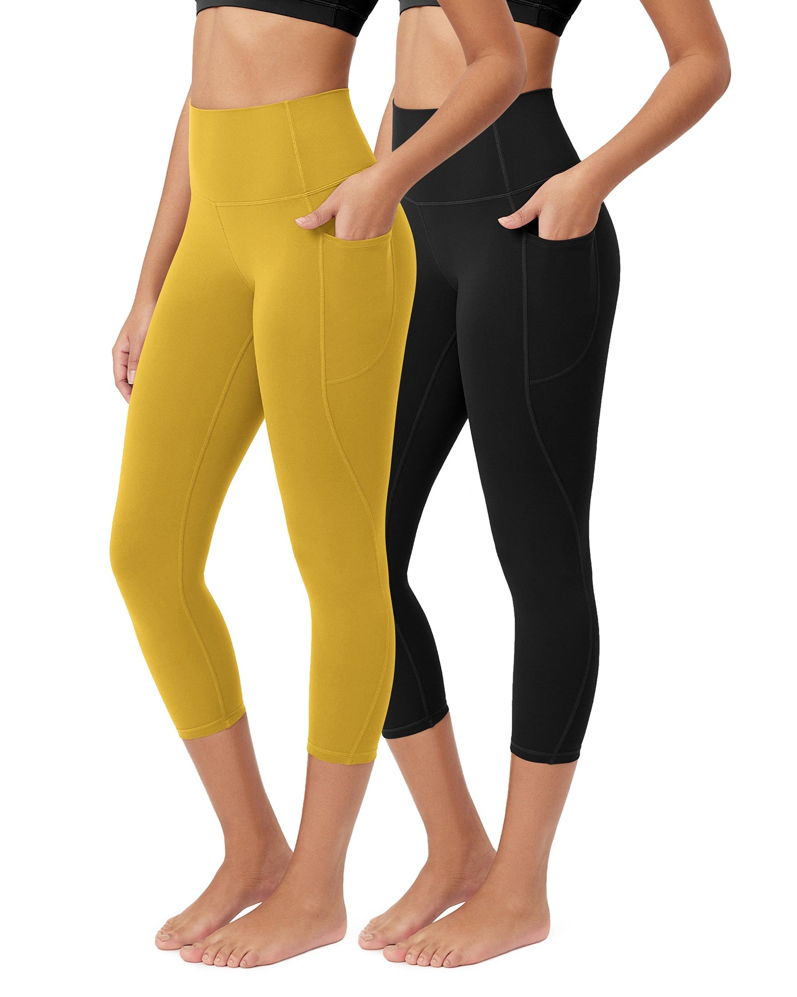 ODCLOUD 2-Pack 23�Buttery Soft Lounge Yoga Leggings with Pockets - ododos