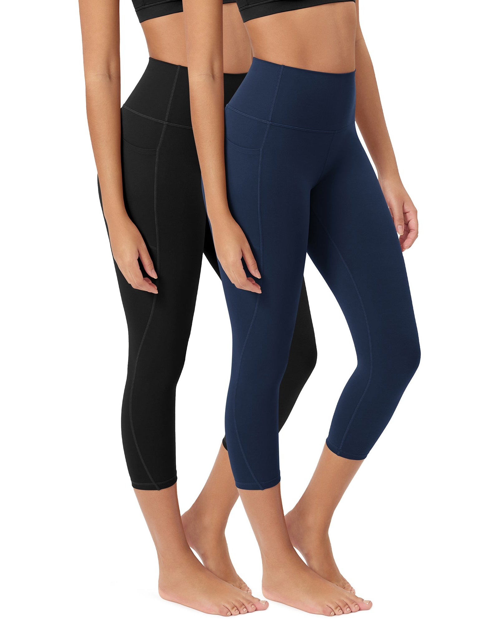 ODCLOUD 2-Pack 23�Buttery Soft Lounge Yoga Leggings with Pockets - ododos