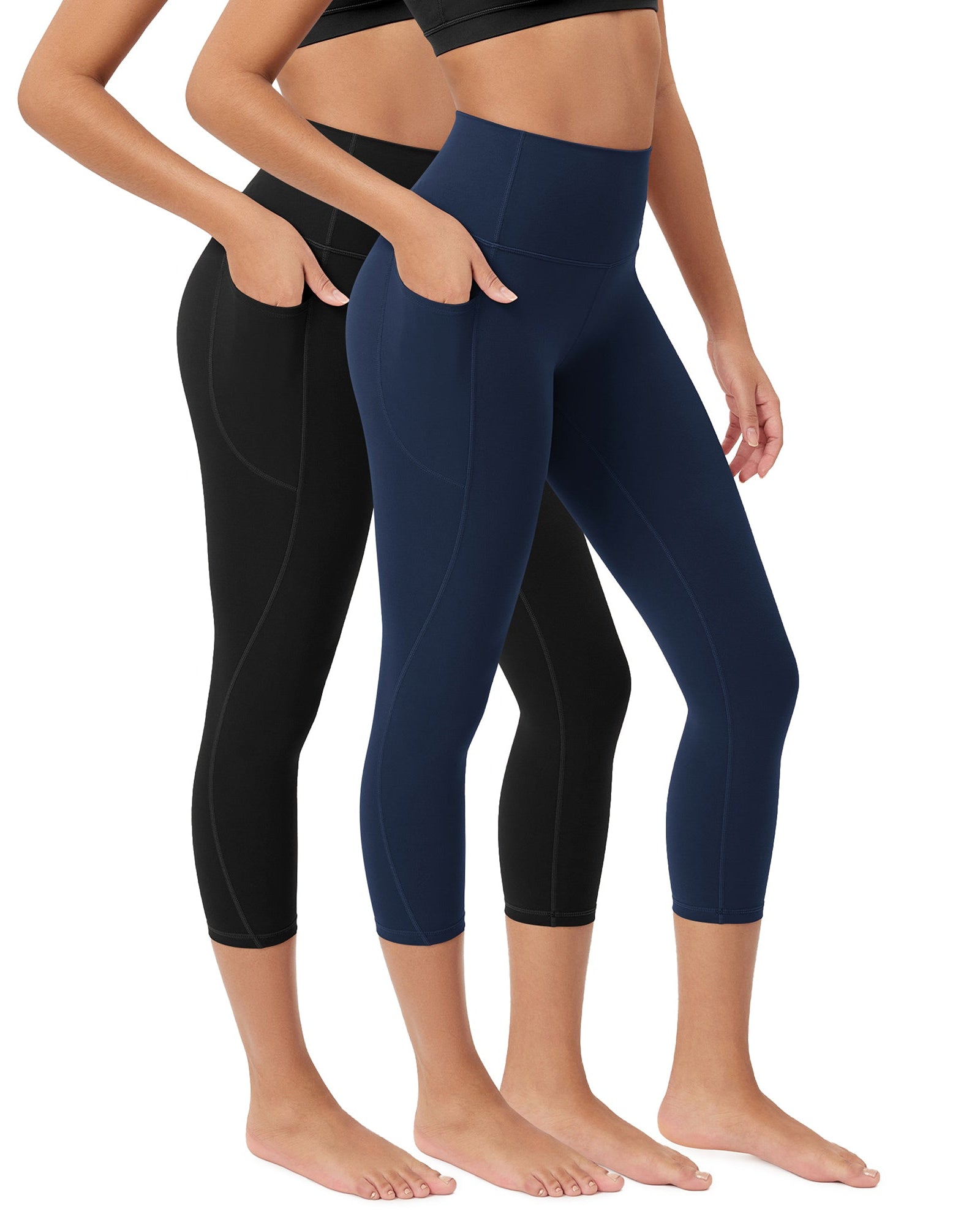 ODCLOUD 2-Pack 23�Buttery Soft Lounge Yoga Leggings with Pockets - ododos
