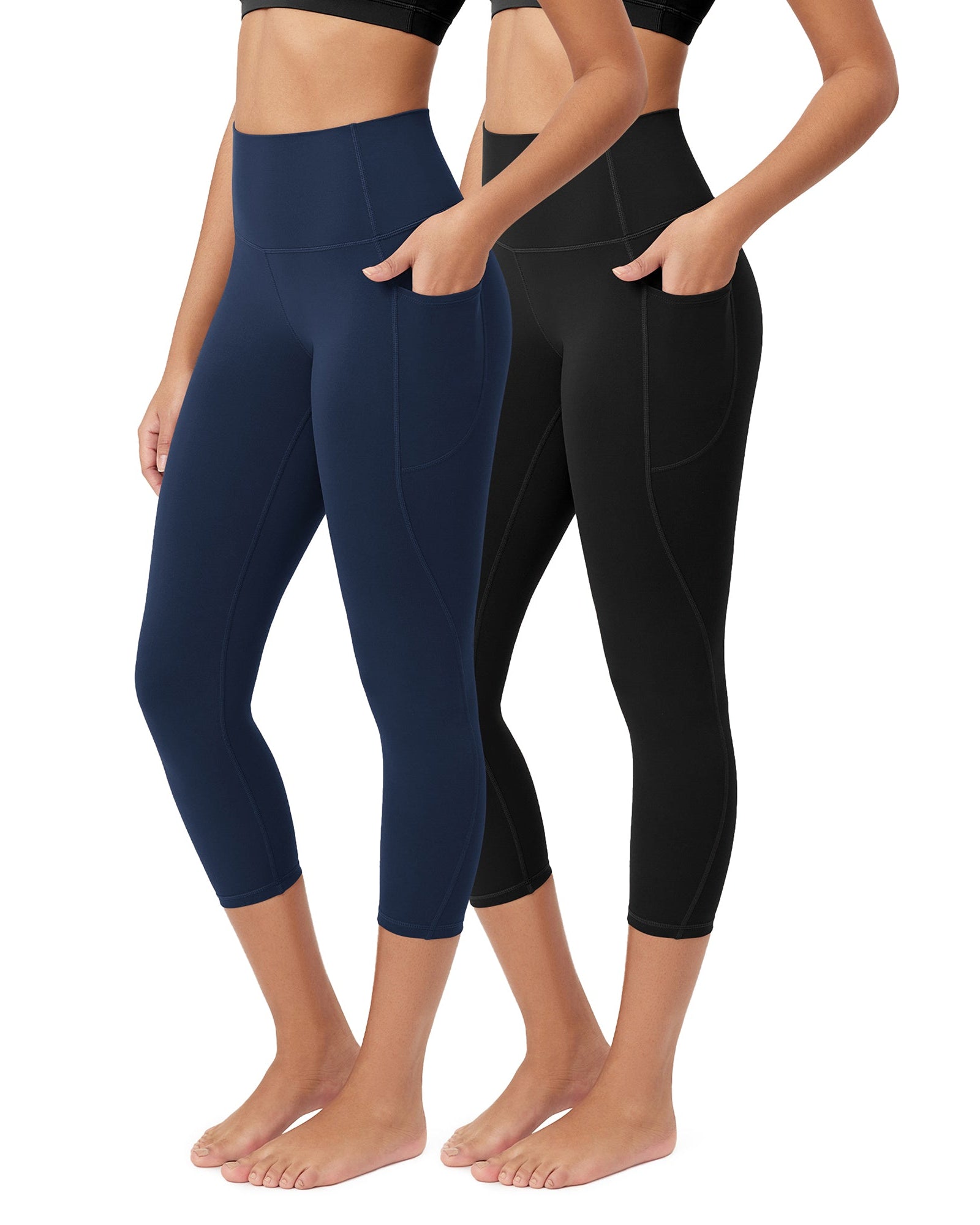 ODCLOUD 2-Pack 23�Buttery Soft Lounge Yoga Leggings with Pockets - ododos