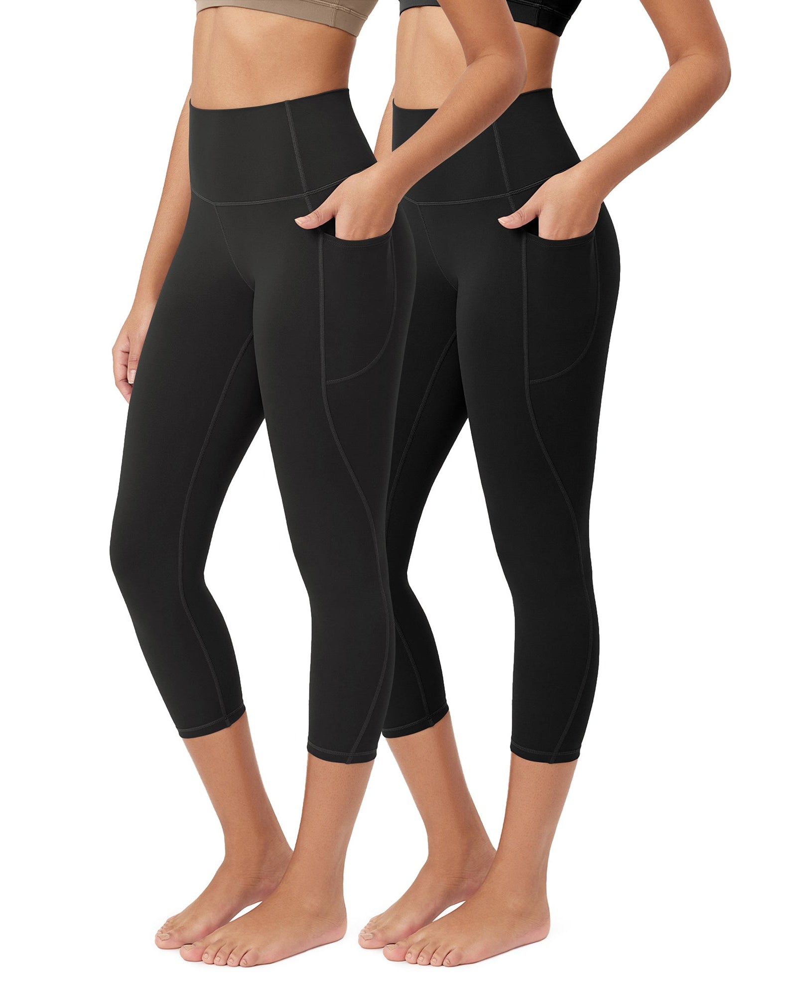 ODCLOUD 2-Pack 23�Buttery Soft Lounge Yoga Leggings with Pockets - ododos