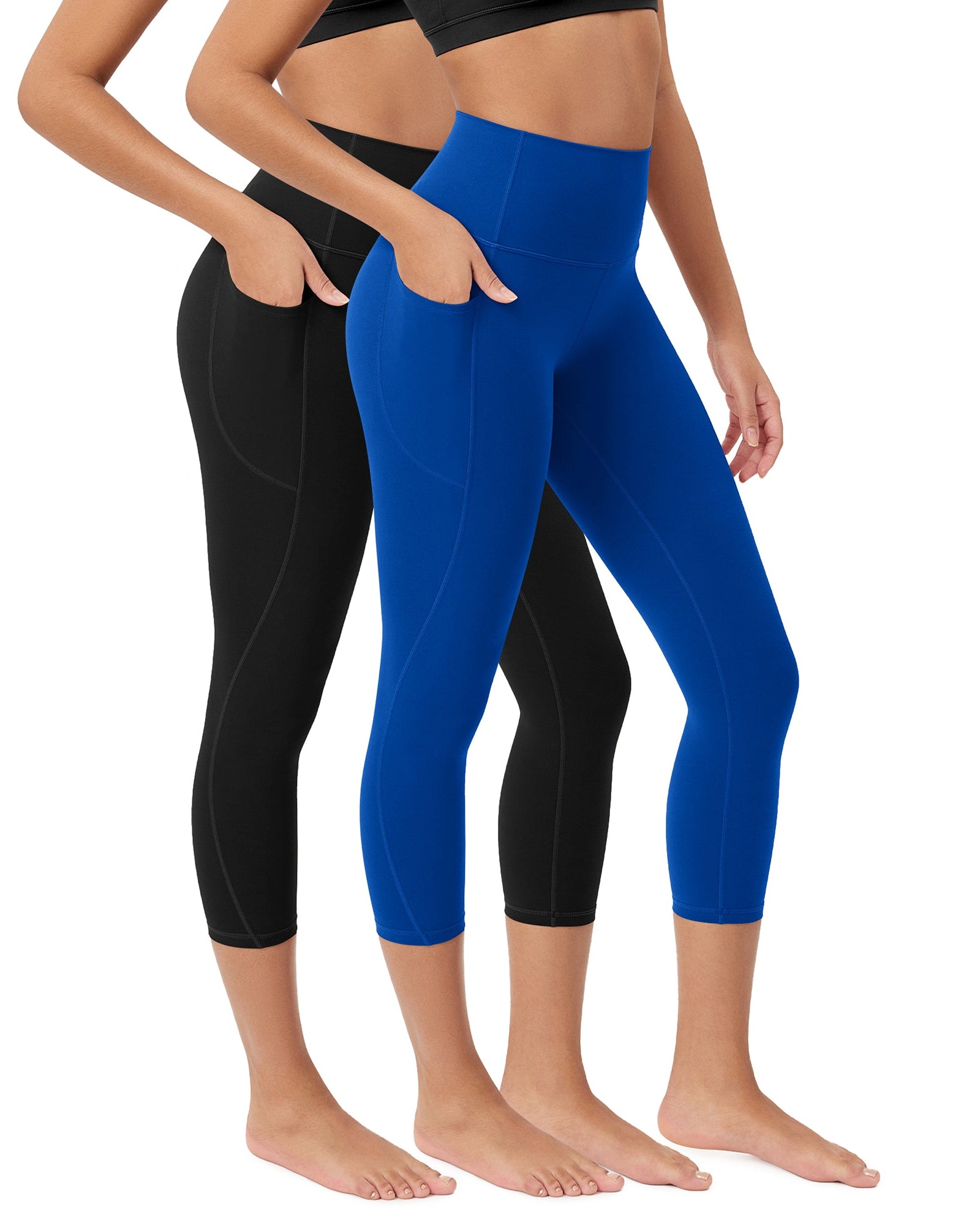 ODCLOUD 2-Pack 23�Buttery Soft Lounge Yoga Leggings with Pockets - ododos