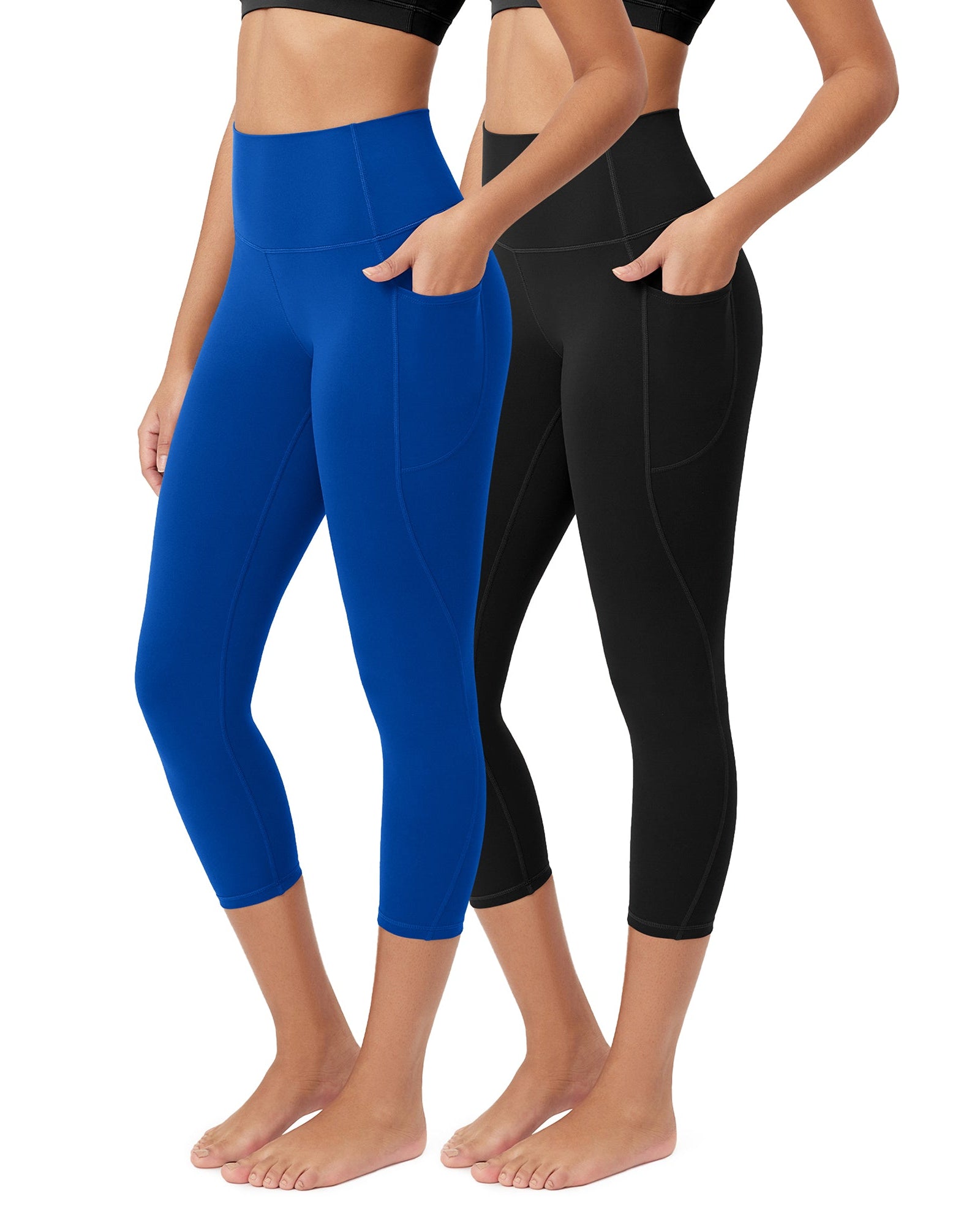 ODCLOUD 2-Pack 23�Buttery Soft Lounge Yoga Leggings with Pockets - ododos