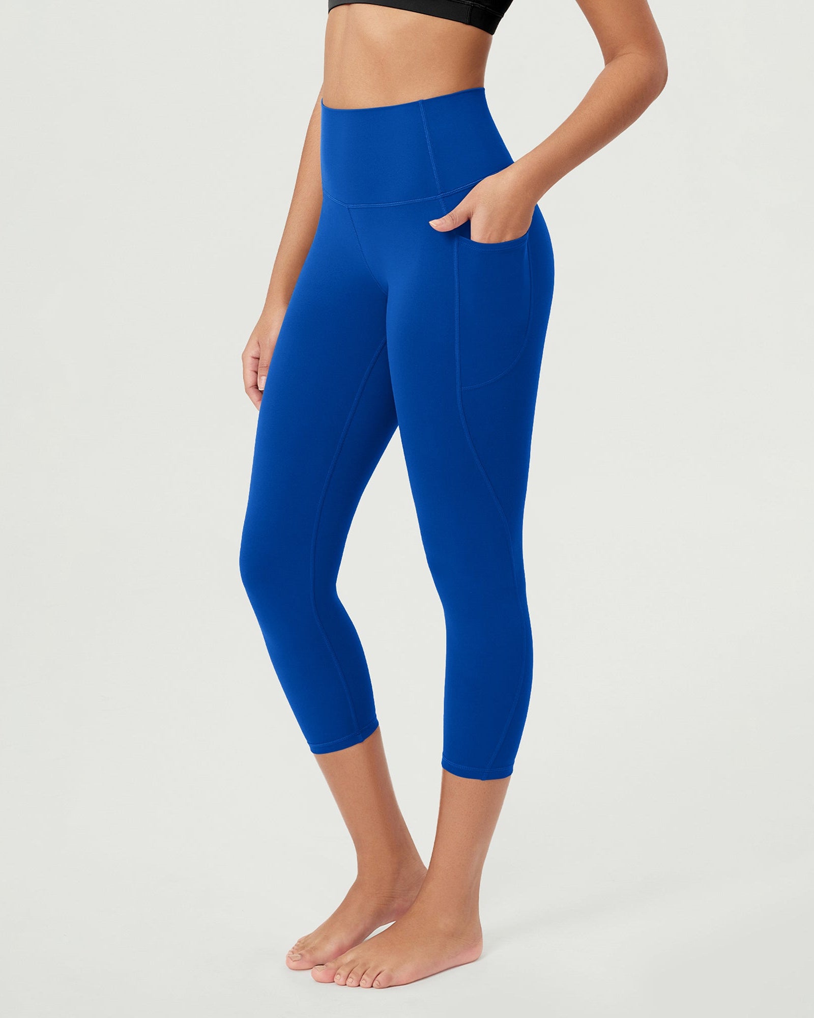 ODCLOUD 23�Buttery Soft Lounge Yoga Leggings with Pockets Royal Blue - ododos
