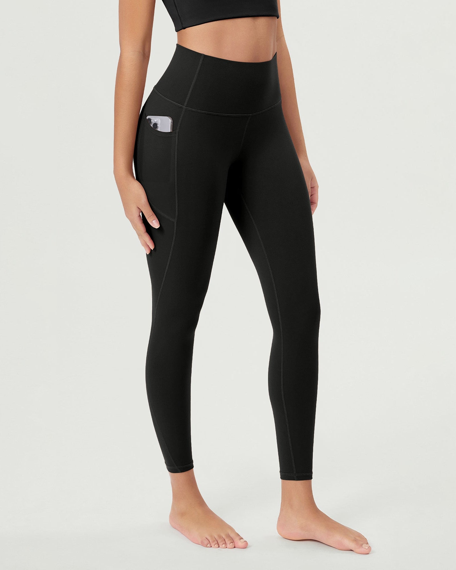 ODCLOUD 25Γ’β¬?Buttery Soft Lounge Yoga Leggings with Pockets Black - ododos