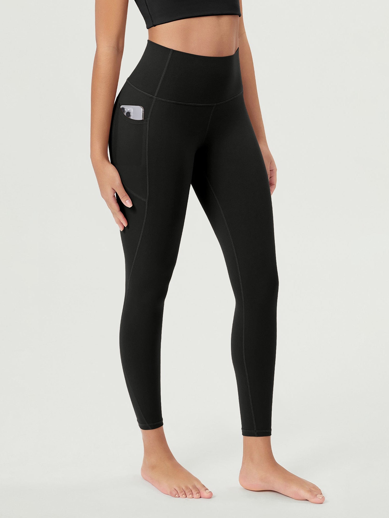 ODCLOUD 25Γ’β¬?Buttery Soft Lounge Yoga Leggings with Pockets Black - ododos