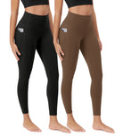 ODCLOUD 2-Pack 25�Buttery Soft Lounge Yoga Leggings with Pockets - ododos
