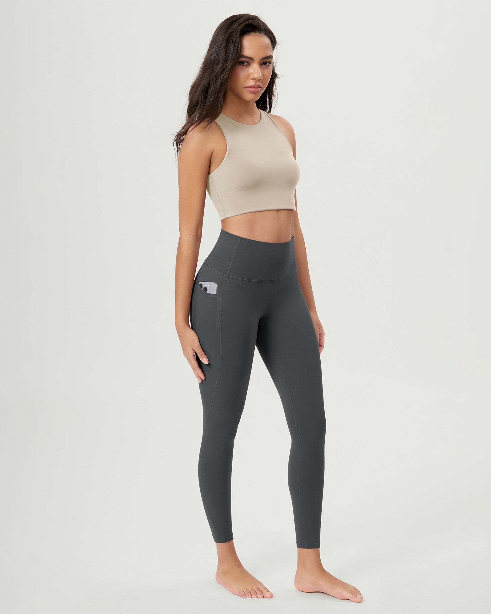 ODCLOUD 2-Pack 25Γ’β¬?Buttery Soft Lounge Yoga Leggings with Pockets - ododos