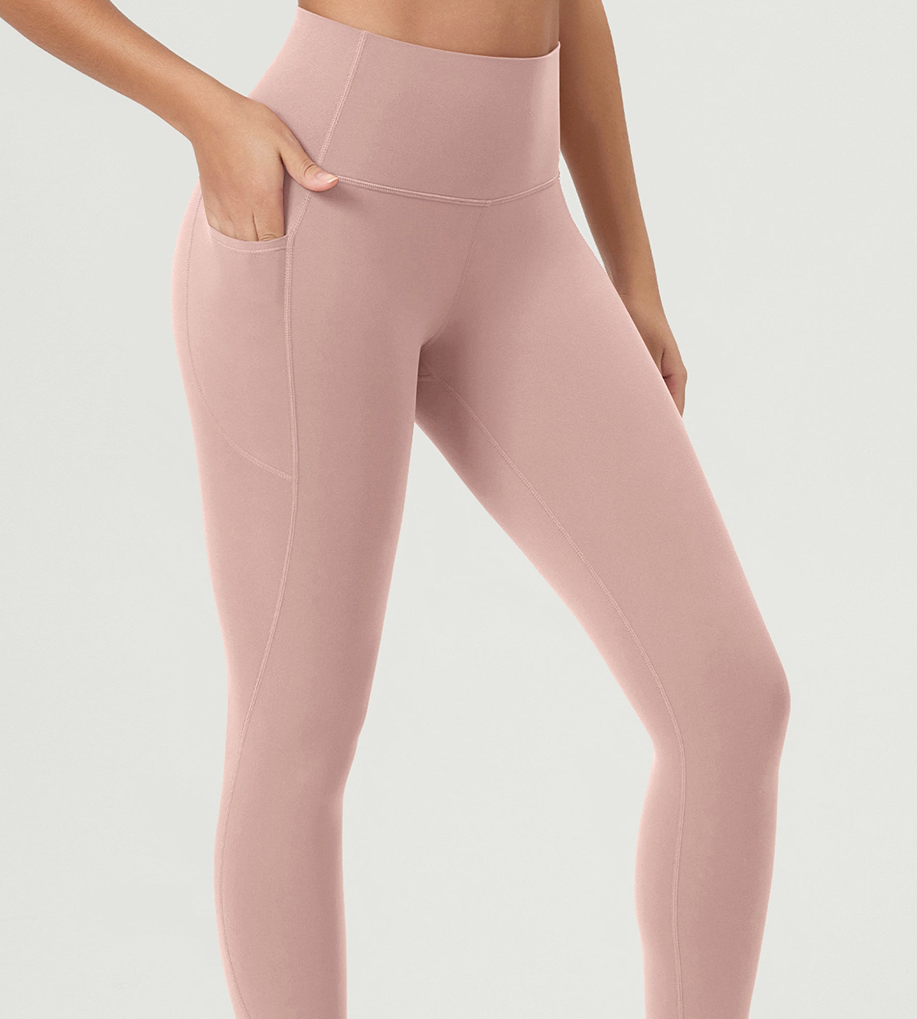 ODCLOUD 2-Pack 25�Buttery Soft Lounge Yoga Leggings with Pockets - ododos