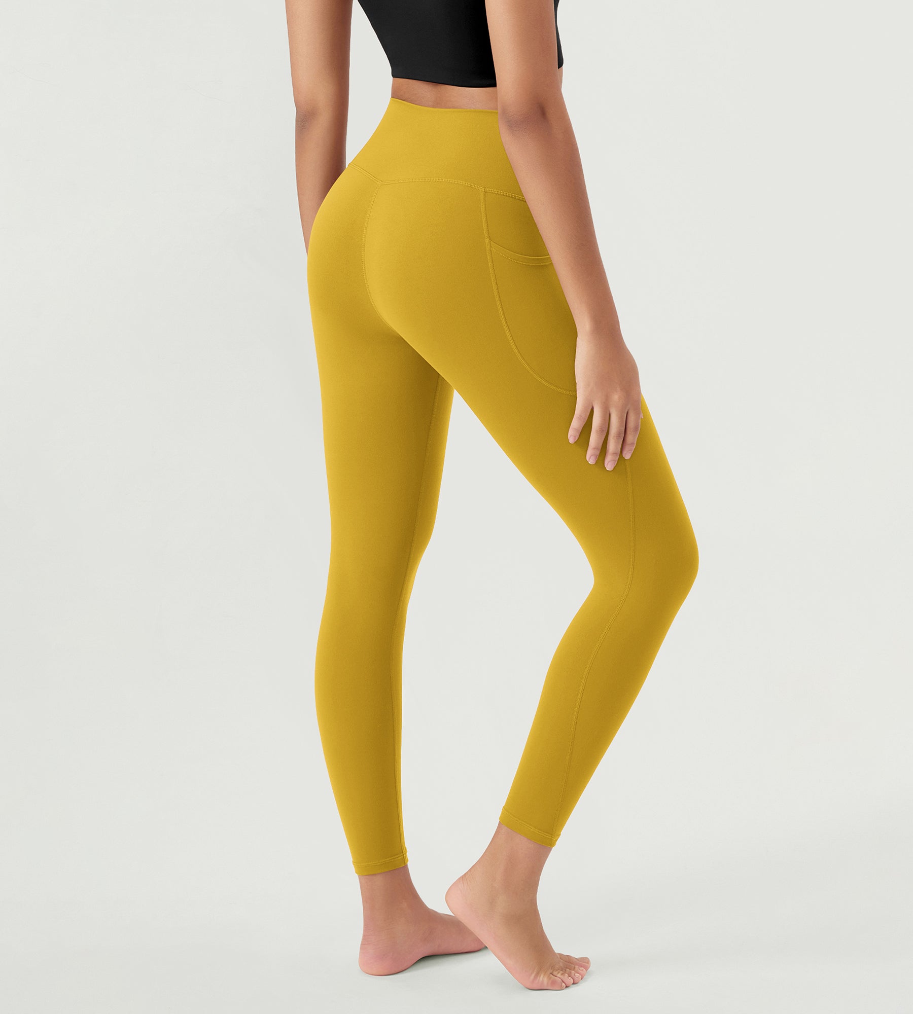 ODCLOUD 2-Pack 25�Buttery Soft Lounge Yoga Leggings with Pockets - ododos