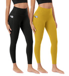 ODCLOUD 2-Pack 25�Buttery Soft Lounge Yoga Leggings with Pockets - ododos