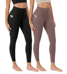 ODCLOUD 2-Pack 25�Buttery Soft Lounge Yoga Leggings with Pockets - ododos