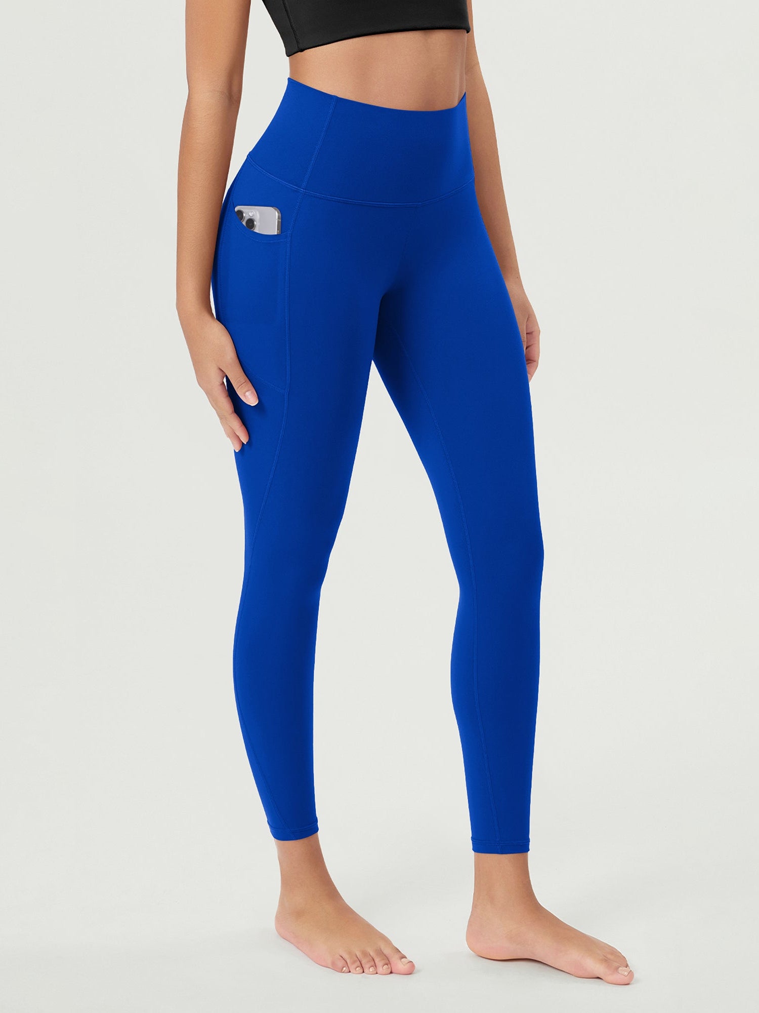 ODCLOUD 25Γ’β¬?Buttery Soft Lounge Yoga Leggings with Pockets Royal Blue - ododos
