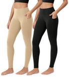 ODCLOUD 2-Pack 28�Buttery Soft Lounge Yoga Leggings with Pockets - ododos