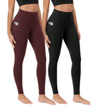 ODCLOUD 2-Pack 28�Buttery Soft Lounge Yoga Leggings with Pockets - ododos