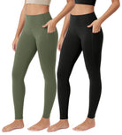 ODCLOUD 2-Pack 28�Buttery Soft Lounge Yoga Leggings with Pockets - ododos