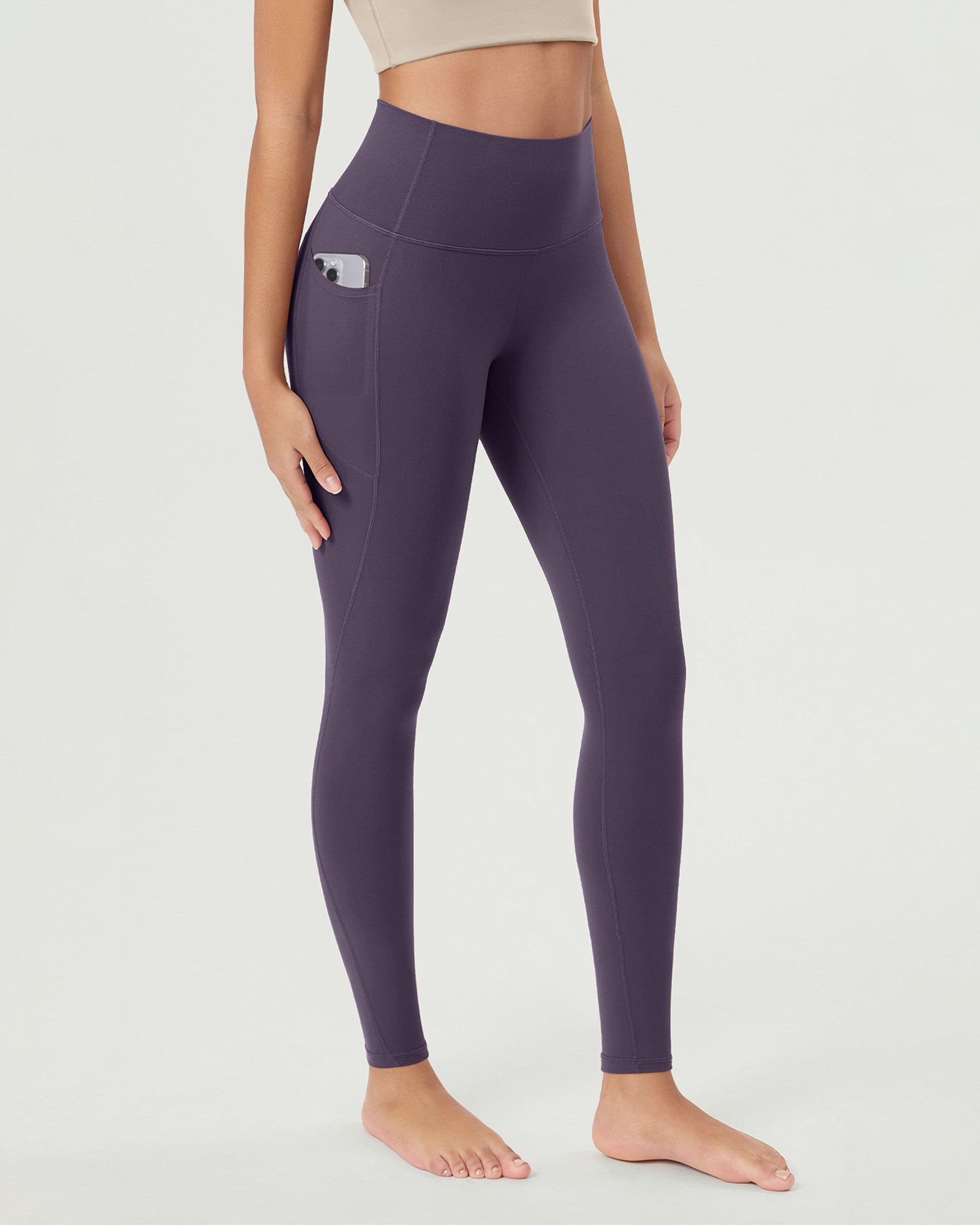 ODCLOUD 2-Pack 28�Buttery Soft Lounge Yoga Leggings with Pockets - ododos