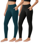 ODCLOUD 2-Pack 28�Buttery Soft Lounge Yoga Leggings with Pockets - ododos